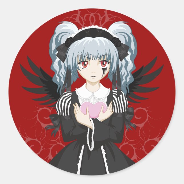 Sticker Rond Gothloli (Devant)