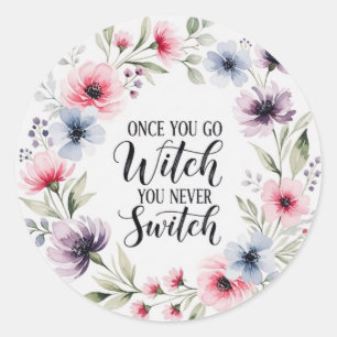 Sticker Rond GoWitch