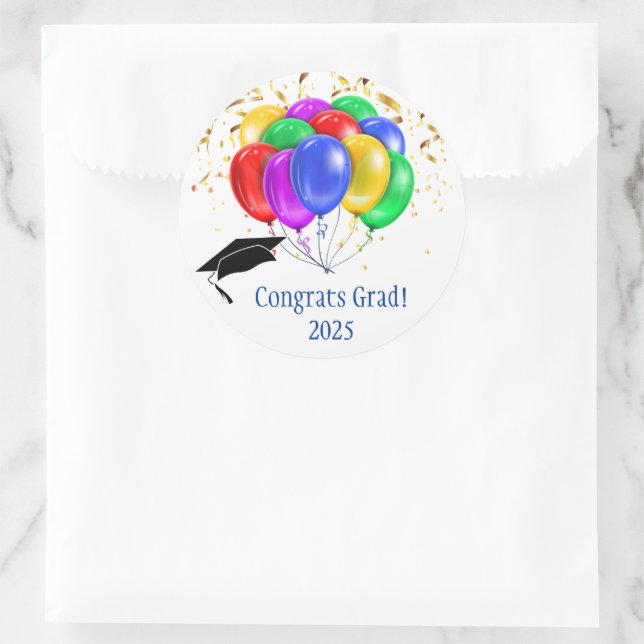 Sticker Rond Grad (Sac)