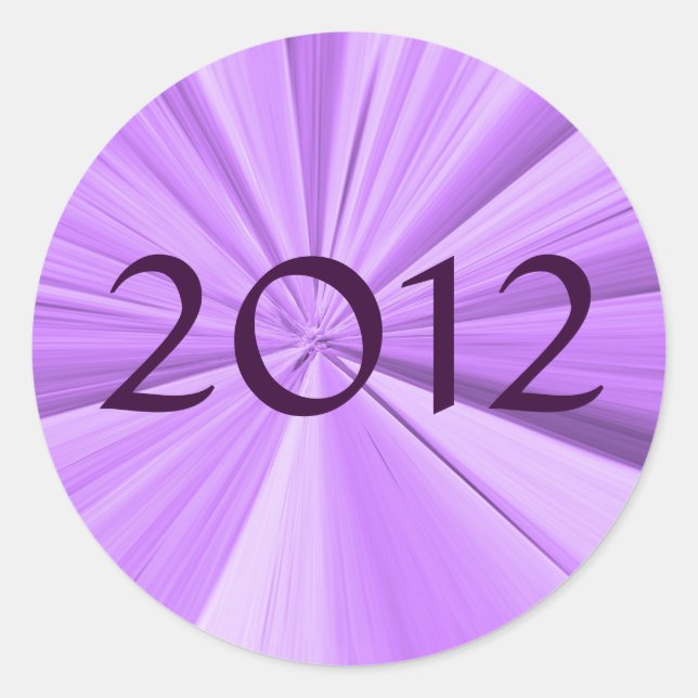 Sticker Rond Graduation 2012 (Devant)