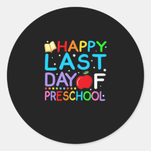Sticker Rond Graduation de Happy Last Day