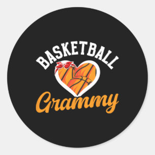 Sticker Rond Grammy de coeur de Sketll Grammy d'un lecteur de S