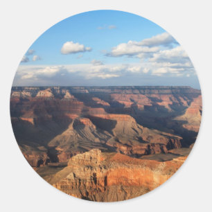 Sticker Rond Grand Canyon vu de South Rim en Arizona