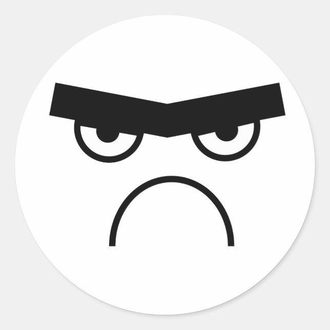 Sticker Rond Grand-père Grumpalumpagus (Devant)