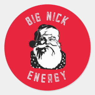 STICKER ROND GRANDE ÉNERGIE NICK