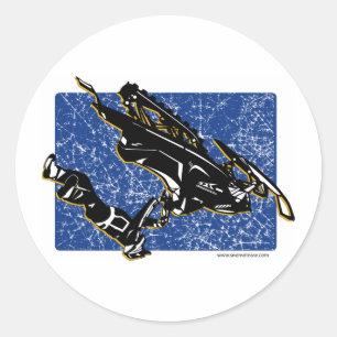 STICKER ROND GRAVITÉ