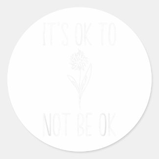 Sticker Rond Green Ribbon Warrior &amp; Supporters - Mental Hea