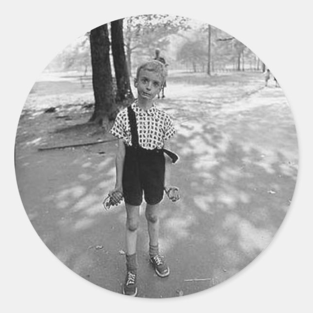 Sticker Rond Grenade Boy (Devant)