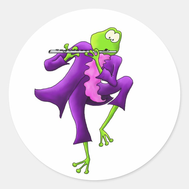 Sticker Rond Grenouille (Devant)