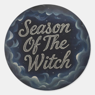 Sticker Rond GreySeasonOfTheWitch