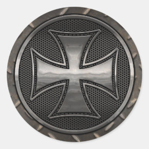 Sticker Rond Gril maltais