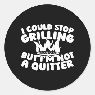 Sticker Rond Grill Bbq - Barbecue Grillmaster Griller