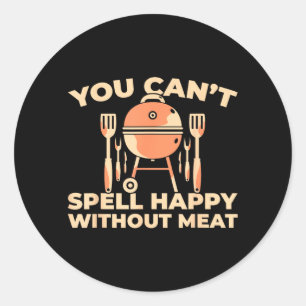 Sticker Rond Grill BBQ - Grillmaster barbecue à griller 1