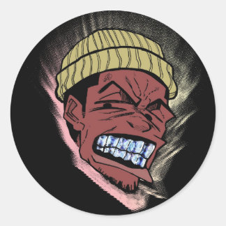 Sticker Rond Grillz