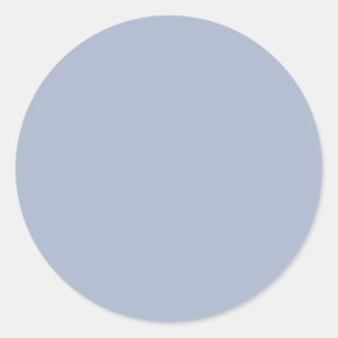 Sticker Rond gris cyan-bleu/gris cobalt (couleur solide)
