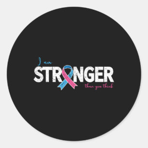 Sticker Rond Grossesse en détresse et sensibilisation à la pert