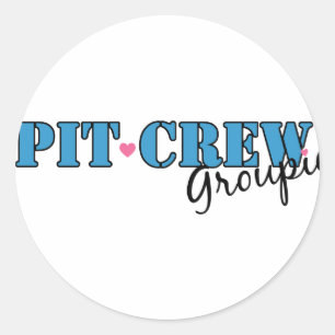 Sticker Rond Groupe d'équipage