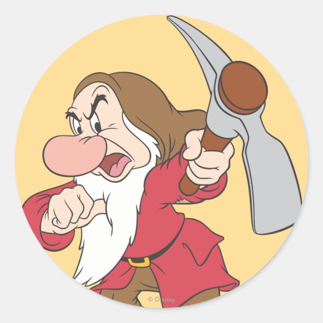 Sticker Rond Grumeux 4 (Devant)