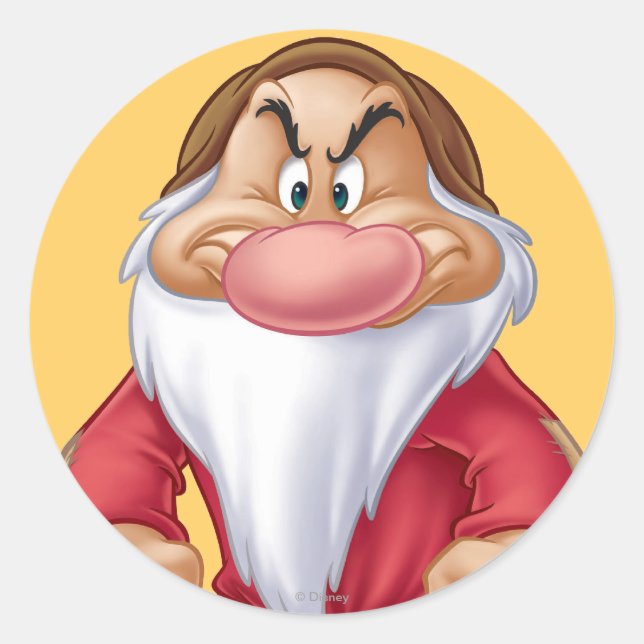 Sticker Rond Grumeux 5 (Devant)