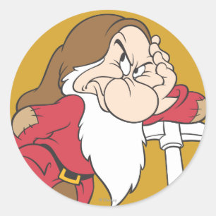 Sticker Rond Grumpy 12