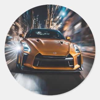 Sticker Rond GT-R Tokyo nissan car japan japanese wangan