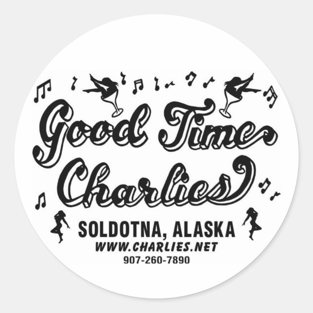 Sticker rond GTC (Devant)