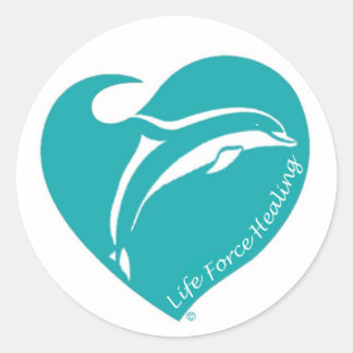 Sticker Rond Guérison de la force de vie