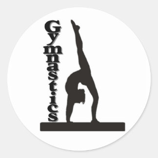 Sticker Rond Gymnastique