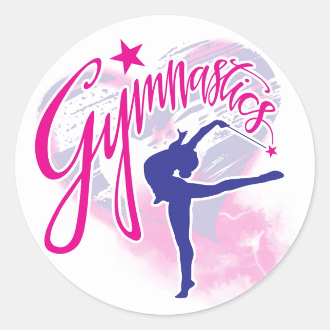 Sticker Rond Gymnastique (Devant)