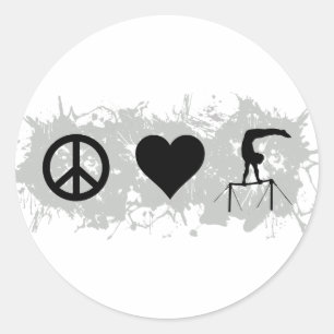 Sticker Rond Gymnastique (bars)