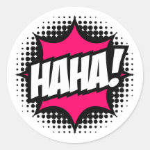 HAHA ! Style de bande dessinée