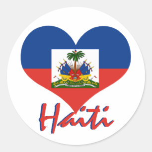Sticker Rond Haïti