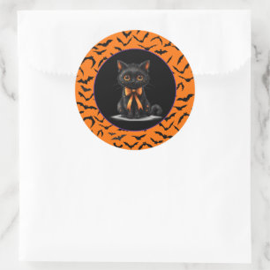 Sticker Rond Halloween