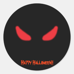 Sticker Rond Halloween
