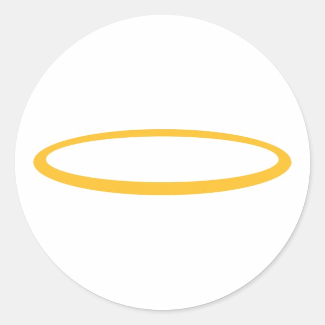 Sticker Rond Halo (Devant)
