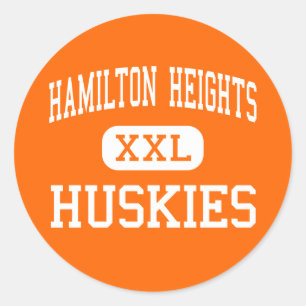 Sticker Rond Hamilton Heights - Huskies - High - Arcadia