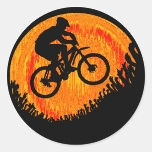 Sticker Rond Hanches de multiple de vélo