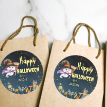 Happy Halloween mignon fantôme