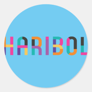 Sticker Rond Haribol Nitai Gaur