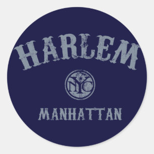 Sticker Rond Harlem