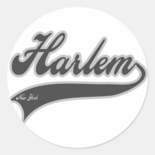 Sticker Rond Harlem New York