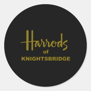 Sticker Rond Harrods Knightsbridge London