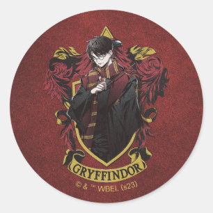Sticker Rond HARRY POTTER™   Anime HARRY POTTER™ Crest