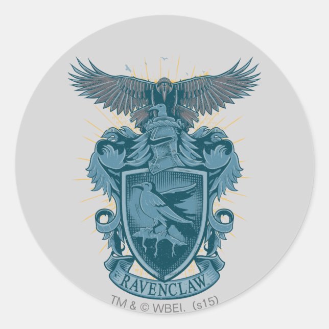 Sticker Rond Harry Potter | Crête de Ravenclaw (Devant)