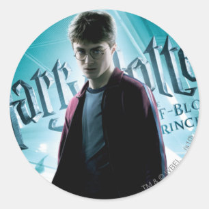 Sticker Rond Harry Potter HPE6 2