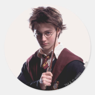 Sticker Rond Harry Potter Lève