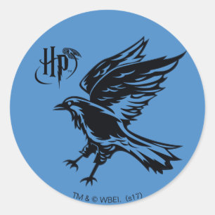 Sticker Rond Harry Potter   Ravenclaw