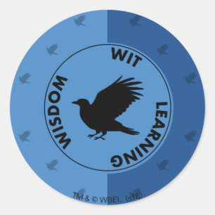 Sticker Rond Harry Potter  RAVENCLAW™ House Traits Graphique