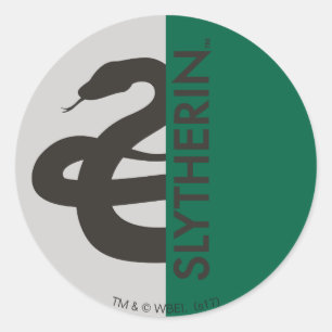 Sticker Rond Harry Potter Slytherin