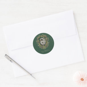 Sticker Rond HARRY POTTER™   SLYTHERIN™ Crest